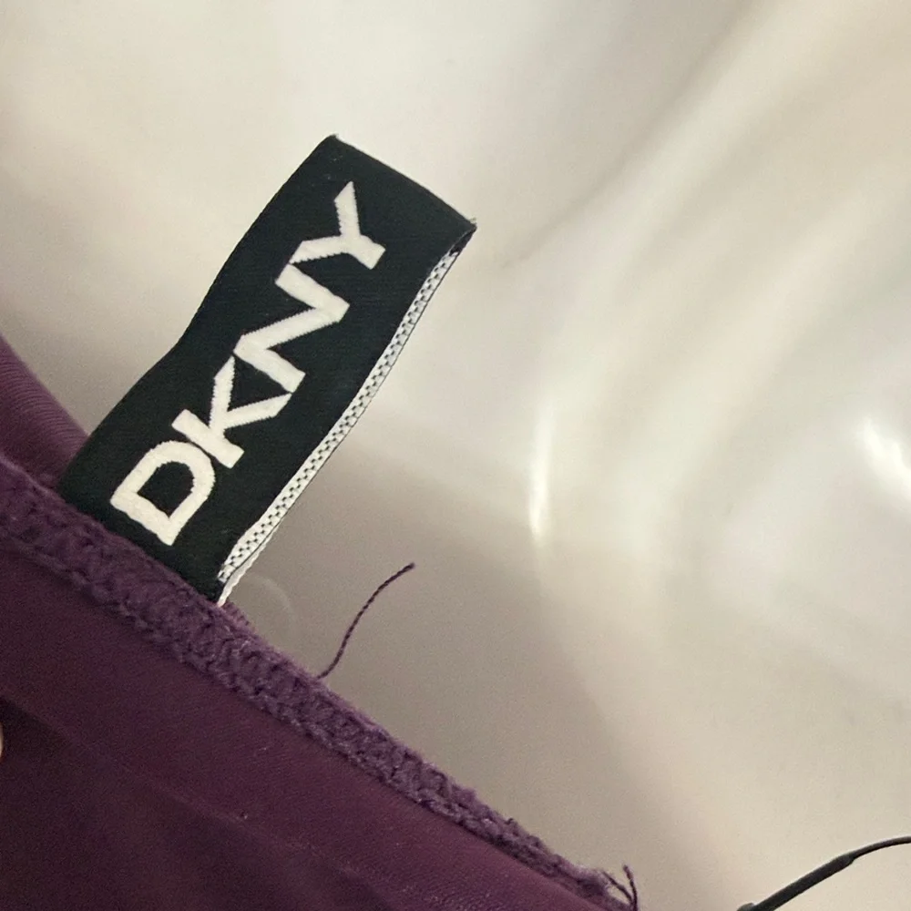 DKNY Plum Purple One-Piece Swim - Picture 3 of 8